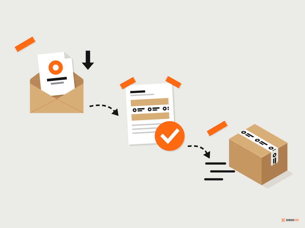 Order, approve your free proof within 1 business day, and your tape arrives about 10-15 business days after approval.